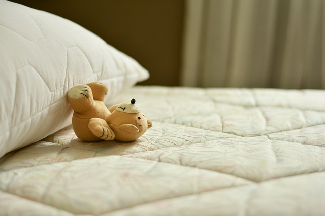 medvídek na matraci